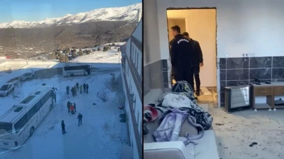 Sivas Yıldız Dağı'ndaki bir otelde patlama meydana geldi; yaralılar var