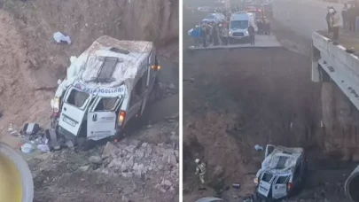 Tuzla'da servis minibüsü dere yatağına düştü: 3 ölü,  15 yaralı