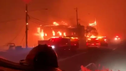 Yangın ABD'yi resmen yok ediyor!