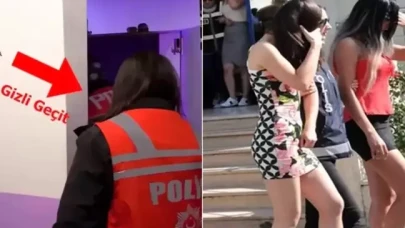 F.uhuş operasyonunda şaşırtan sistem ifşa oldu: Gizli geçitli VIP odalar