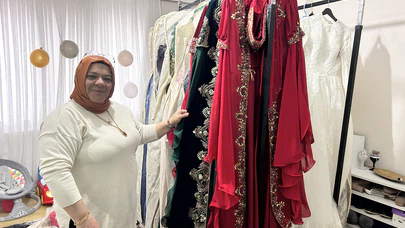 Duygulandıran bağış:  500 bin TL değerindeki gelinlikleri bağışladı