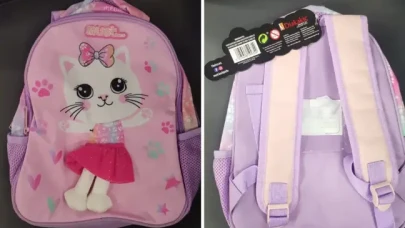 Çocuğunuza bu çantayı satın almayın! Her yerden toplatılıyor