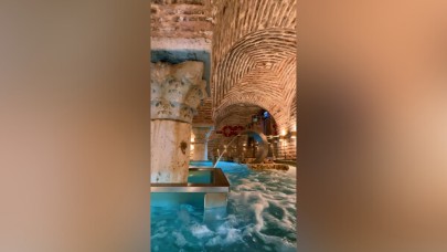 1500 Yıllık Tarihi Sarnıcı Ruhsatsız Olarak Masaj Salonu Yaptılar