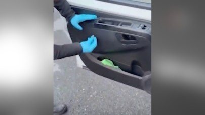 Polisi hayrete düşüren gizli bölme düzeneği