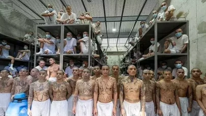 Cehennemin kapıları: El Salvador'un korkunç hapishanesi CECOT ilk kez görüntülendi!