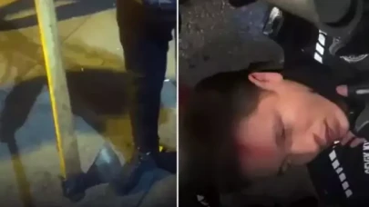 Ankara'da protestocular polise balta fırlattı