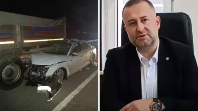 AK Parti ilçe başkanı Mehmet Çongar trafik kazasında hayatını kaybetti