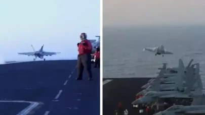 ABD'den Yemen'e saldırı! İlk görüntüleri paylaşıldı