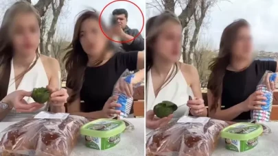 Kızlar hayatının şokunu yaşadı! İstanbul'un göbeğinde pes dedirten olay