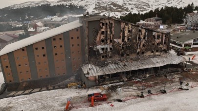 Uludağ’da Kervansaray Otel'de yangın