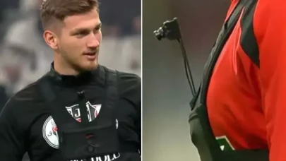 Beşiktaş-Kayserispor maçında Türkiye’de bir ilk: Bodycam kullanıldı!
