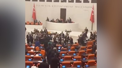 TBMM'de milletvekilleri arasında kavga çıktı