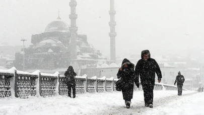 Kar ve soğuk hava İstanbul'a geri geliyor!
