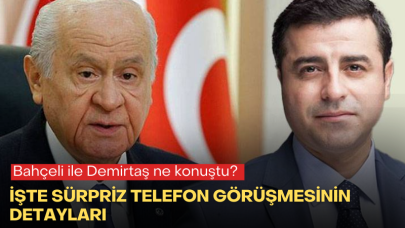 Bahçeli ile Demirtaş ne konuştu? İşte sürpriz telefon görüşmesinin detayları