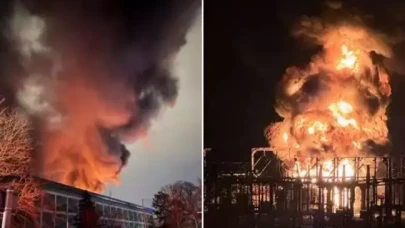 Londra'daki Heathrow havalimanında yangın paniği