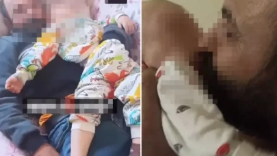 Mide bulandıran olay! Öz evladına yaptıkları mide bulandırdı