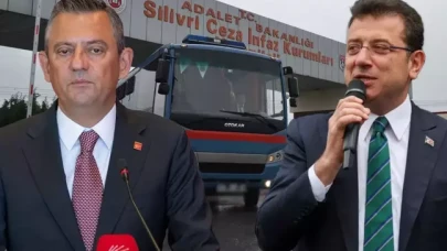 Özgür Özel,  İmamoğlu'nu Silivri'de ziyaret etti