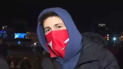 Saraçhane'deki İmamoğlu protestosuna katılan gencin sitemi viral oldu