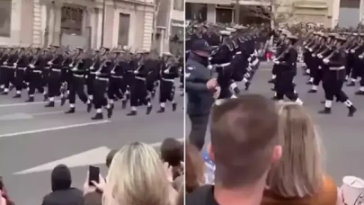 Yunan askerlerinin tepki çeken Türkiye sloganlarına MSB'den cevap!