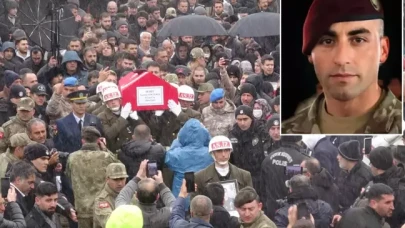 Naaşı 3 yıl sonra bulunan şehidin son isteği yerine getirildi