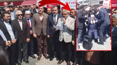 Alparslan Türkeş'i anma programında dua eden imam bayıldı