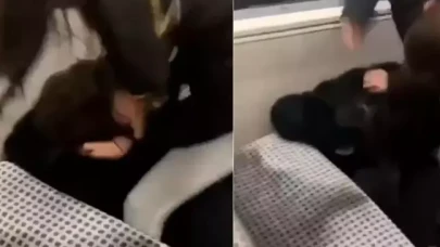 Metroda 13 yaşındaki kıza korkunç saldırı! Diğer yolcular film izler gibi izledi