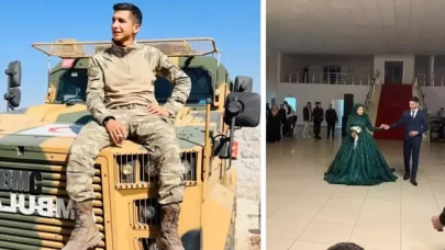 5 gün önce nişanlanan şehidin son görüntüleri ortaya çıktı