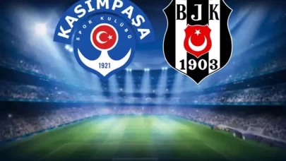 Kasımpaşa-Beşiktaş maçının ilk 11'leri belli oldu
