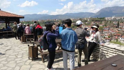 "En iyi korunan kent" Safranbolu bayramda doldu taştı!