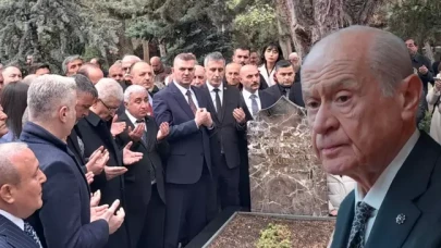 Devlet Bahçeli,  Türkeş'in anma törenine katılmadı