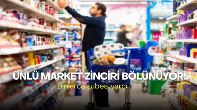 Ünlü market zinciri bölünecek