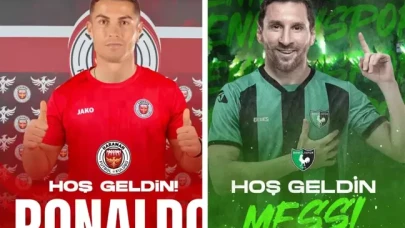 Karaman FK Ronaldo’yu,  Denizlispor Messi’yi transfer etti (!) Gerçek bambaşka çıktı
