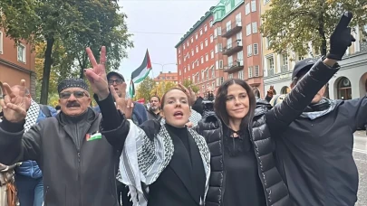 Stockholm’de İsrail protestosu: “Batı Şeria ilhakına hayır”