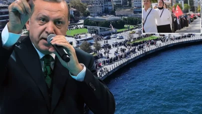 Cumhurbaşkanı Erdoğan çağrı yaptı, binlerce kadın  sokağa indi