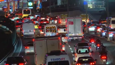 Bitmeyen çile: İstanbul’da akşam trafiği yüzde 90’a ulaştı
