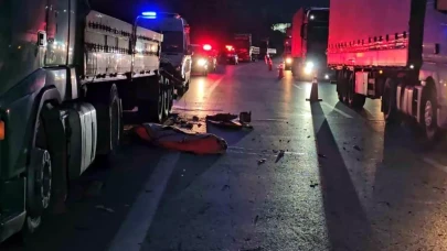 Sakarya'da tır lastiğini değiştirirken hayatını kaybetti