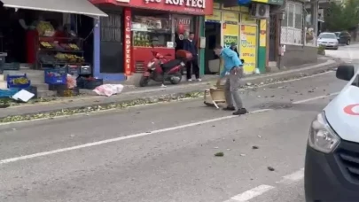 Bursa’da şiddetli lodos nedeniyle teleferik seferleri durduruldu