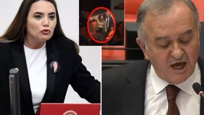 MHP'li vekilin sözlerine kızan Türkeş'in kızı, salonu terk etti