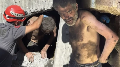 İstanbul'da duvarın arasında günlerce mahsur kalan kişi bakın kim çıktı