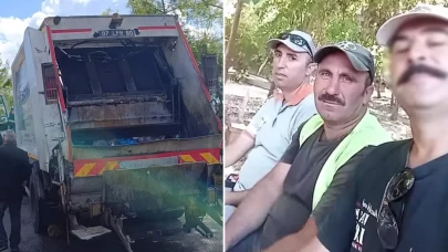 Bir gün önce video çektiği mesai arkadaşını çöp kamyonunda katletti