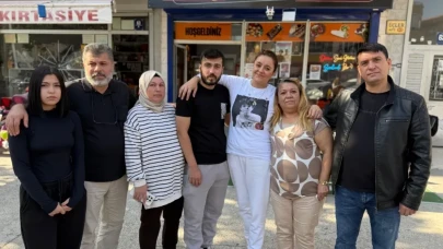 Yasemin Minguzzi'den Hakan Çakır’ın ailesine ziyaret