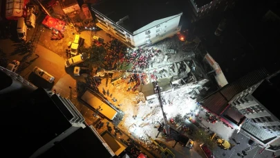 Gebze’de çöken binadan acı haber: Anne ve babanın cansız bedenlerine ulaşıldı