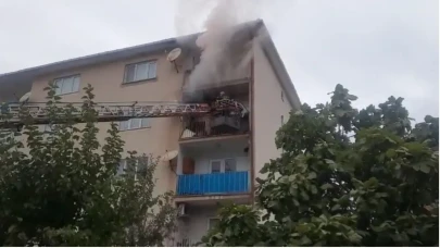 Kastamonu’da sobadan köz bırakılması yangına neden oldu