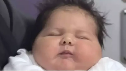 Doğar doğmaz Türkiye rekoru kırdı: 6 kilo 150 gramlık mucize bebek!