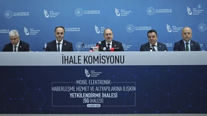 5G ihalesinde 3 GSM operatörünün verdiği teklifler belli oldu