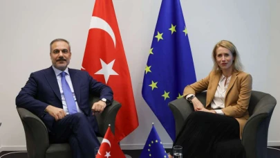 Bakan Hakan Fidan, Avrupa Komisyonu Başkan Yardımcısı Kallas ile bir araya geldi