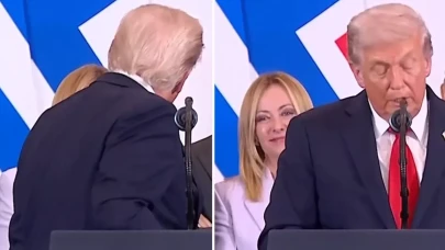 Trump’tan Meloni’ye: “Senin güzel olduğunu söylememe alınmazsın değil mi?”