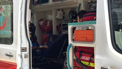 Gebze’de korkutan kaza: İnşaat demiri bacağına saplanan çocuk hastaneye kaldırıldı