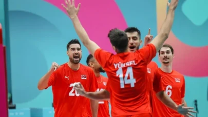 A Milli Erkek Voleybol Takımı, İslami Dayanışma Oyunları'nda finale yükseldi