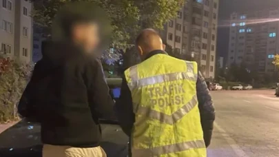 Kayseri’de drift atan ehliyetsiz sürücüye 83 bin lira ceza